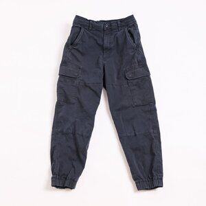 Men's Uniqlo Drawstring Cargo Pants Navy | Size XS (26-28" waist)
